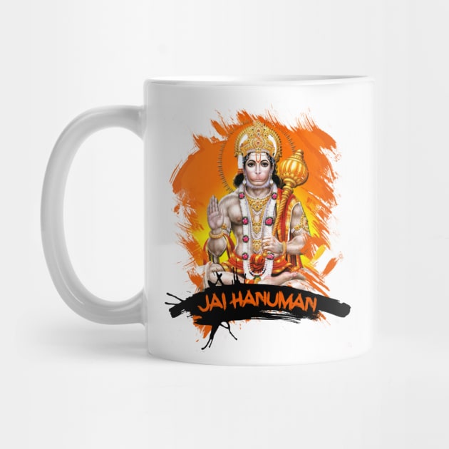 Jai Hanuman Hindu Worshipping by rumsport